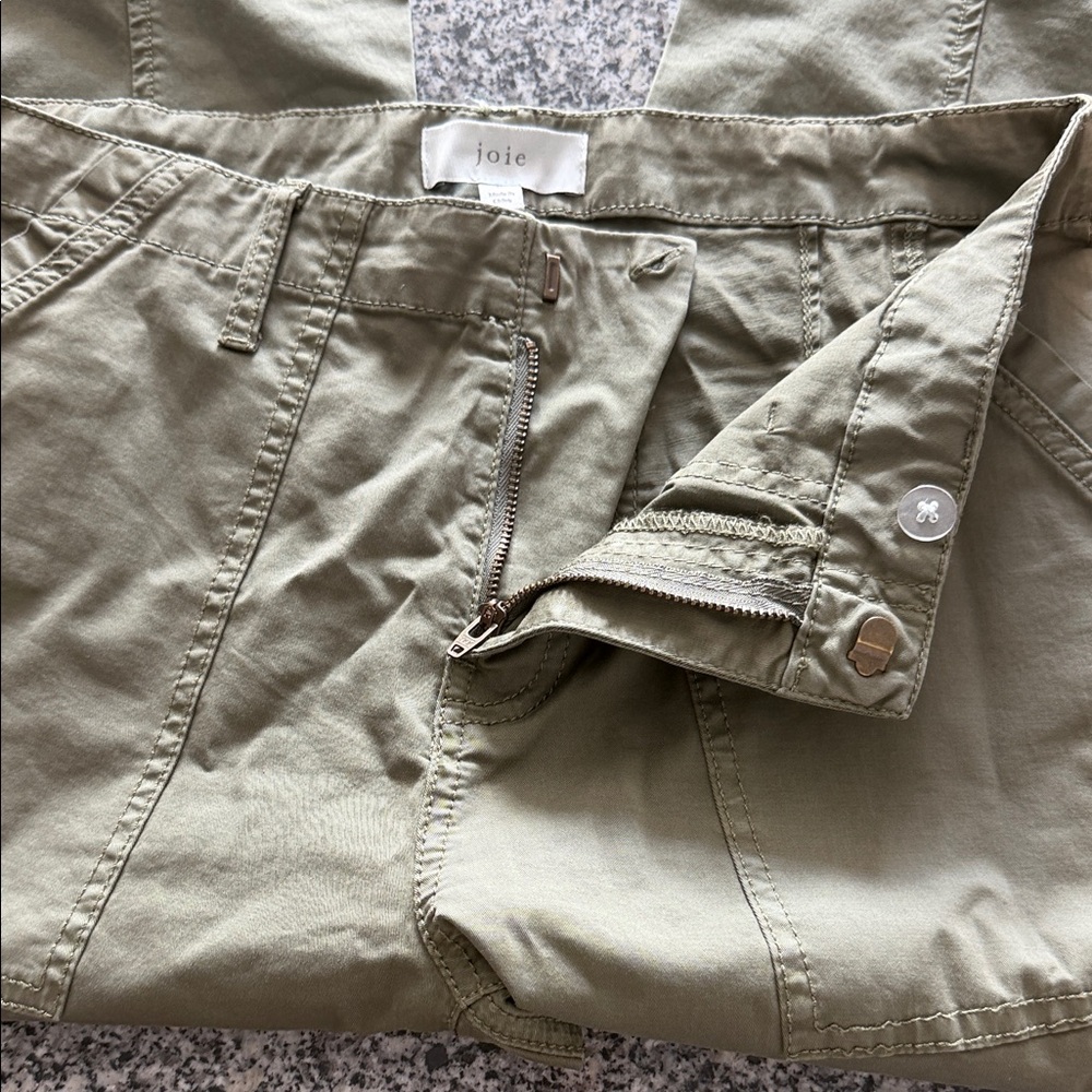 Joie Aerial Utility Jogger Pants in Fatigue| Sz 6 - Picture 4 of 11